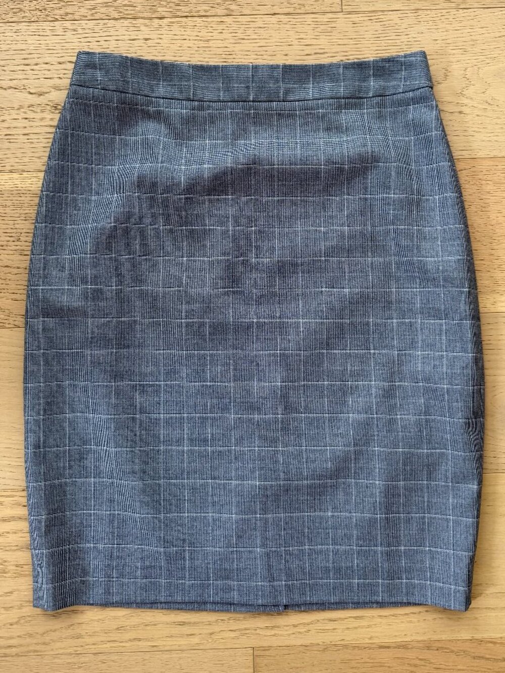 NWT Banana Republic Window Pane Pencil Skirt, Size 6